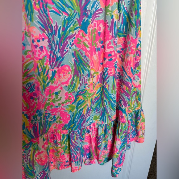 Lilly Pulitzer 100% cotton casual drop waist dress - Picture 3 of 5